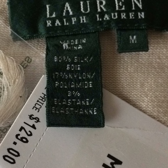 Lauren Ralph Lauren silk knit shell with ruffles - Picture 7 of 8